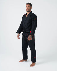 KINGZ - Ultraleggero 2.0 Jiu Jitsu Gi - Nero TopKimono