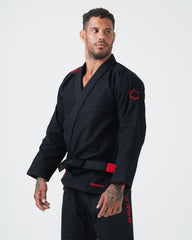 KINGZ - Ultraleggero 2.0 Jiu Jitsu Gi - Nero TopKimono