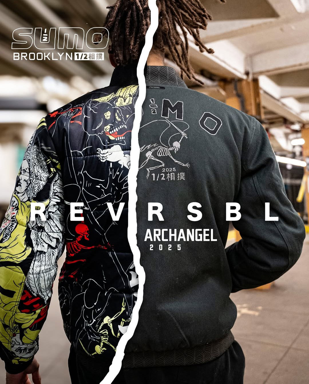 HalfSumo - Giacca da aviatore Archangel TopKimono