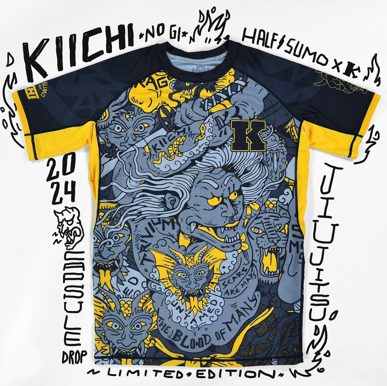 Half Sumo - Rashguard Kiichi Ibaraki TopKimono