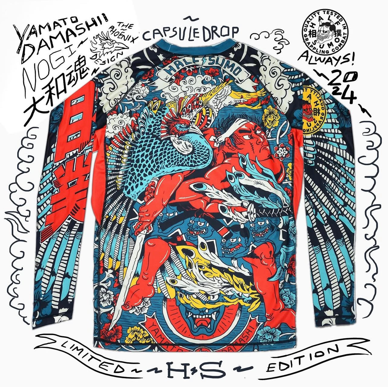Half Sumo - Rashguard Damashi TopKimono