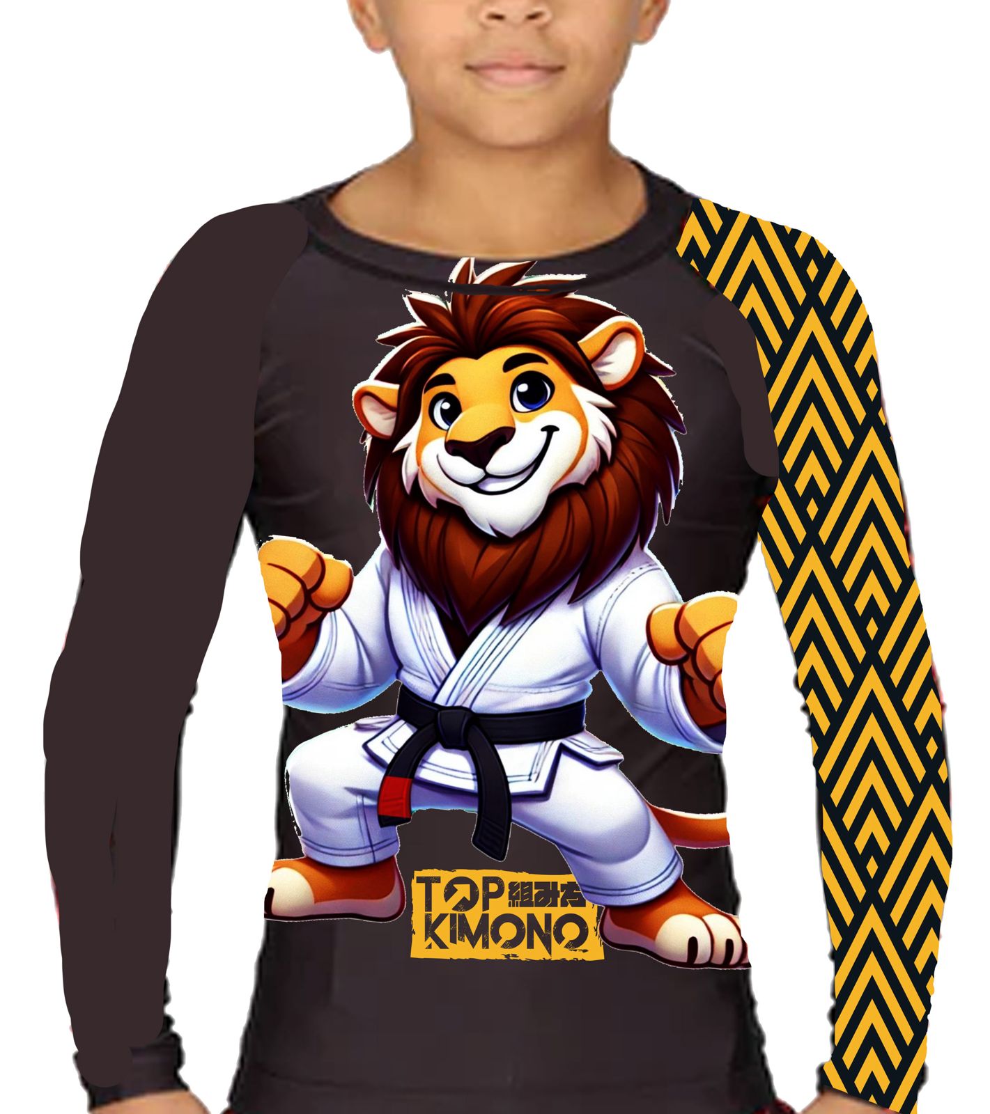 TOPKIMONO - Rashguard Kids Leone TopKimono Italy