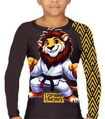 TOPKIMONO - Rashguard Kids Leone TopKimono Italy