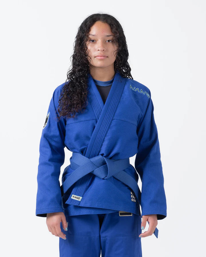 KINGZ - Nano 3.0 Jiu Jitsu Gi Donna - Blu KINGZ