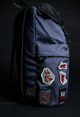 HalfSumo - Ryu Pearl Weave Backpack Grigio Half Sumo