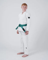 KINGZ - The ONE Kids Jiu Jitsu Gi - Bianco KINGZ