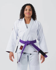 KINGZ - Ultraleggero 2.0 Jiu Jitsu Gi Donna - Bianco KINGZ