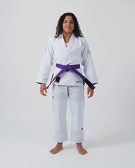 KINGZ - Ultraleggero 2.0 Jiu Jitsu Gi Donna - Bianco KINGZ