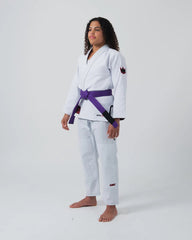 KINGZ - Ultraleggero 2.0 Jiu Jitsu Gi Donna - Bianco KINGZ