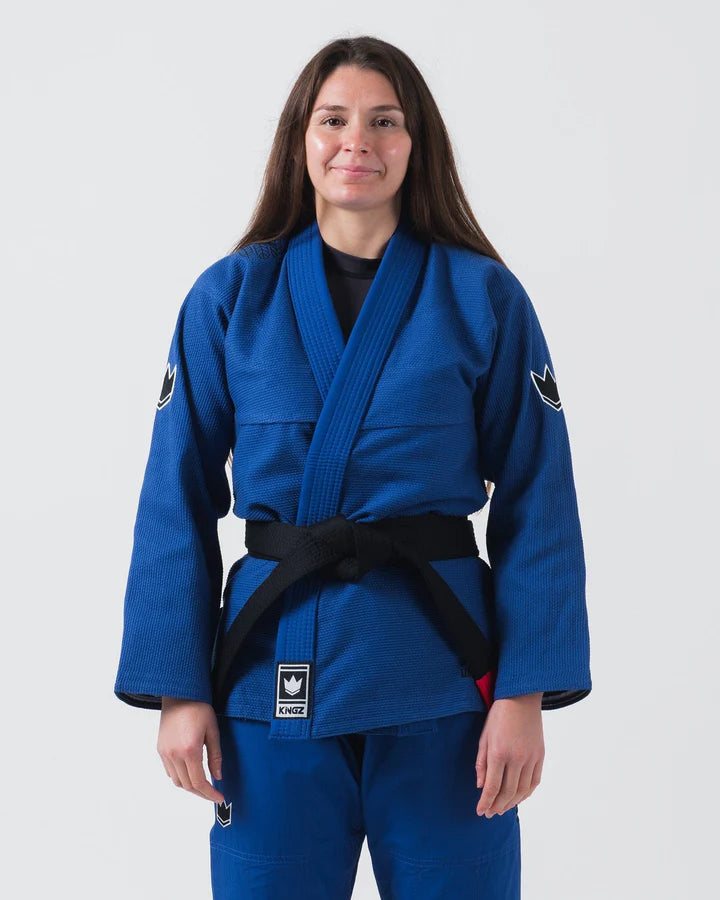 KINGZ - Ultraleggero 2.0 Jiu Jitsu Gi Donna - Blu KINGZ