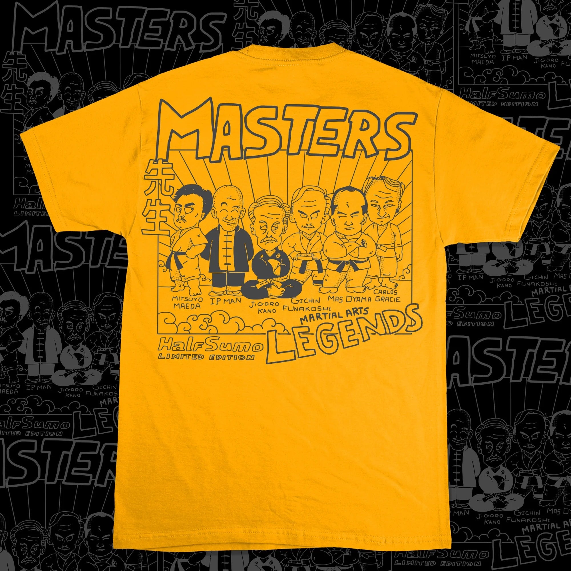 HalfSumo - Masters T-Shirt TopKimono