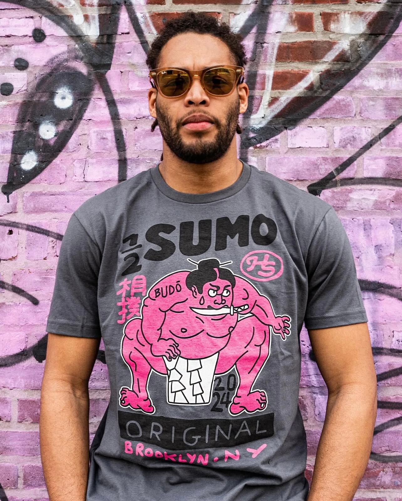 Half Sumo - Yokozuna Marker T-Shirt TopKimono