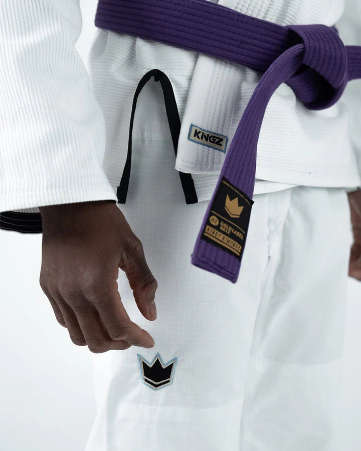 KINGZ - Nano 3.0 Jiu Jitsu Gi - Bianco TopKimono