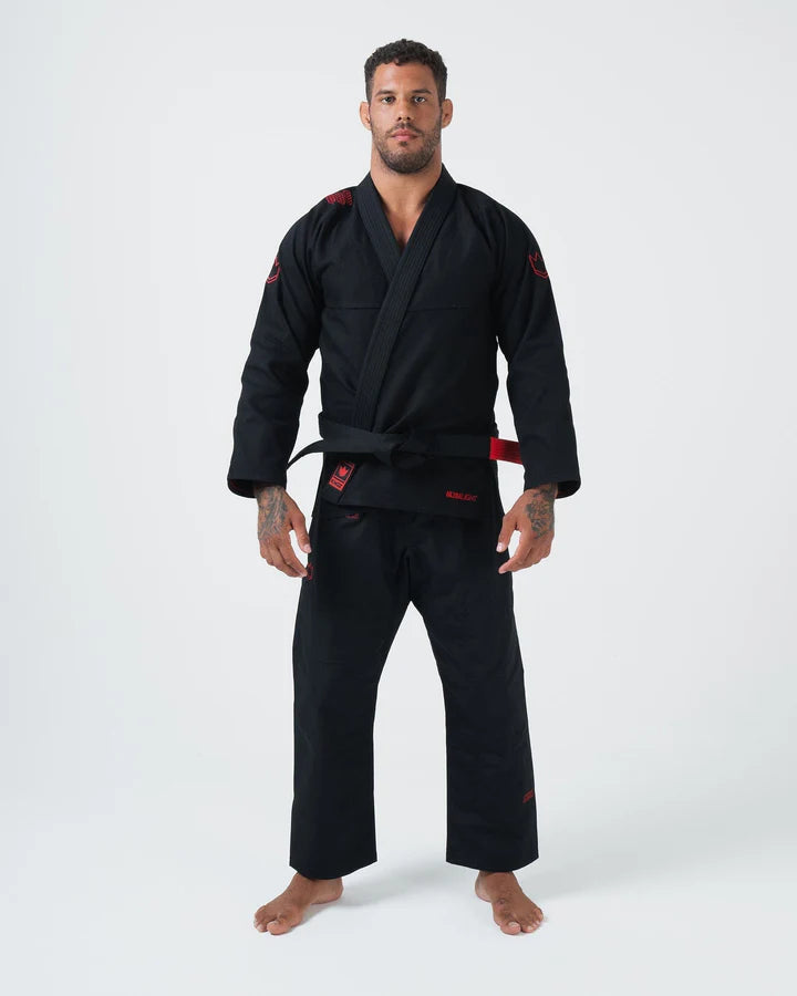 KINGZ - Ultraleggero 2.0 Jiu Jitsu Gi - Nero TopKimono