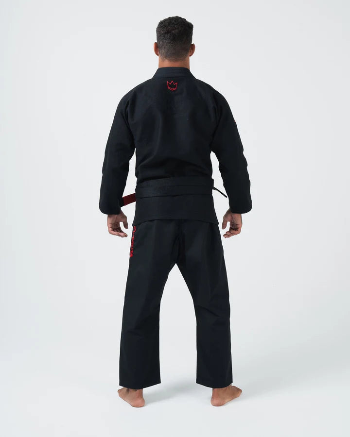KINGZ - Ultraleggero 2.0 Jiu Jitsu Gi - Nero TopKimono