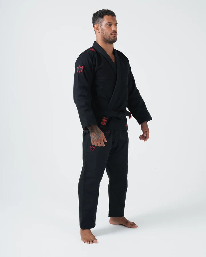 KINGZ - Ultraleggero 2.0 Jiu Jitsu Gi - Nero TopKimono