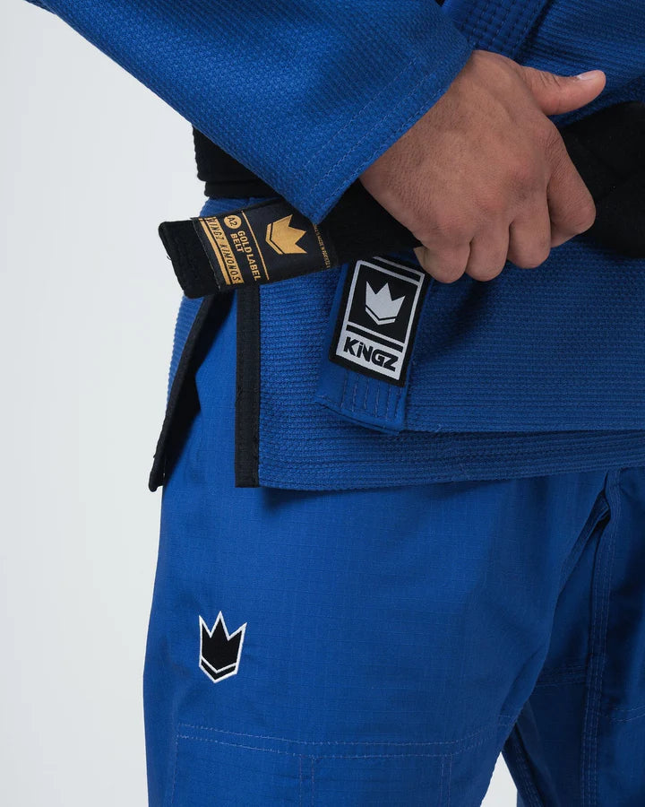 KINGZ - Ultraleggero 2.0 Jiu Jitsu Gi - Blu TopKimono