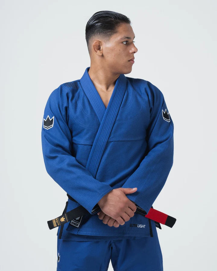 KINGZ - Ultraleggero 2.0 Jiu Jitsu Gi - Blu TopKimono