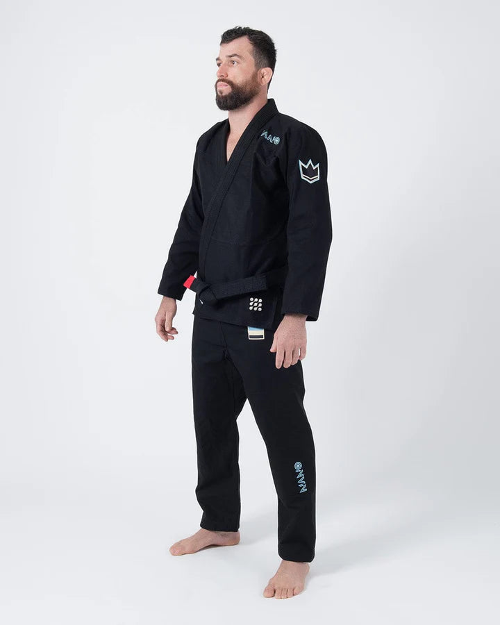 KINGZ - Nano 3.0 Jiu Jitsu Gi - Nero TopKimono