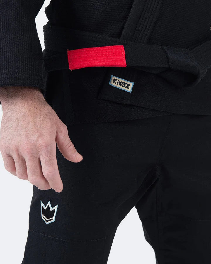 KINGZ - Nano 3.0 Jiu Jitsu Gi - Nero TopKimono