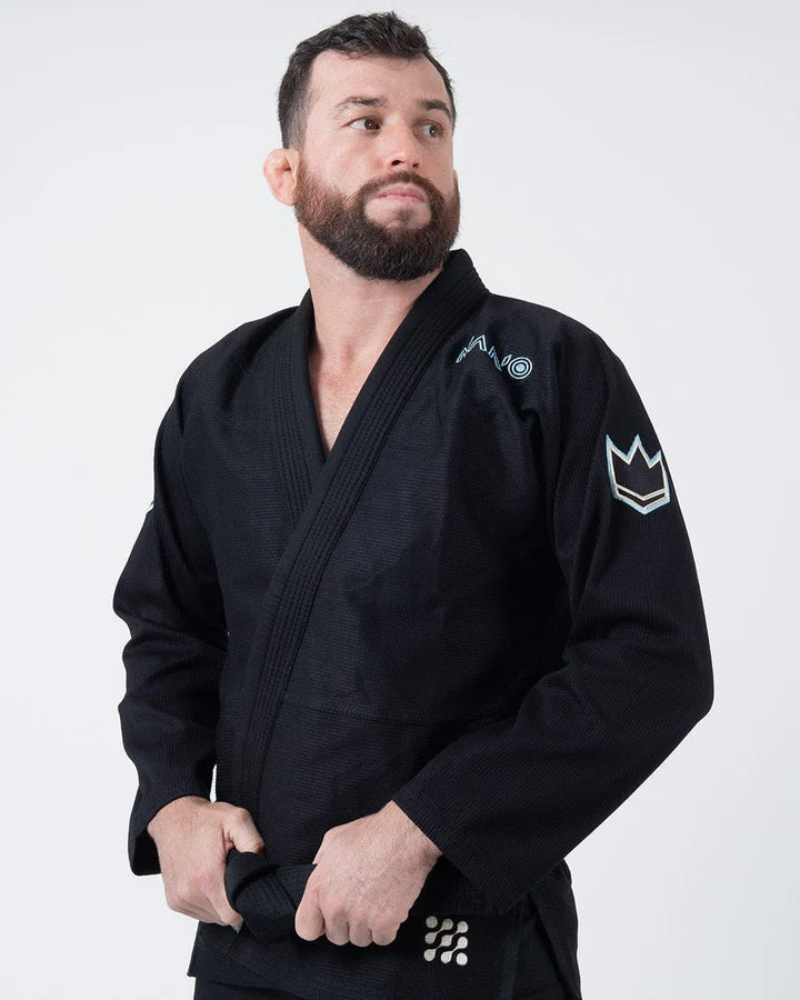 KINGZ - Nano 3.0 Jiu Jitsu Gi - Nero TopKimono