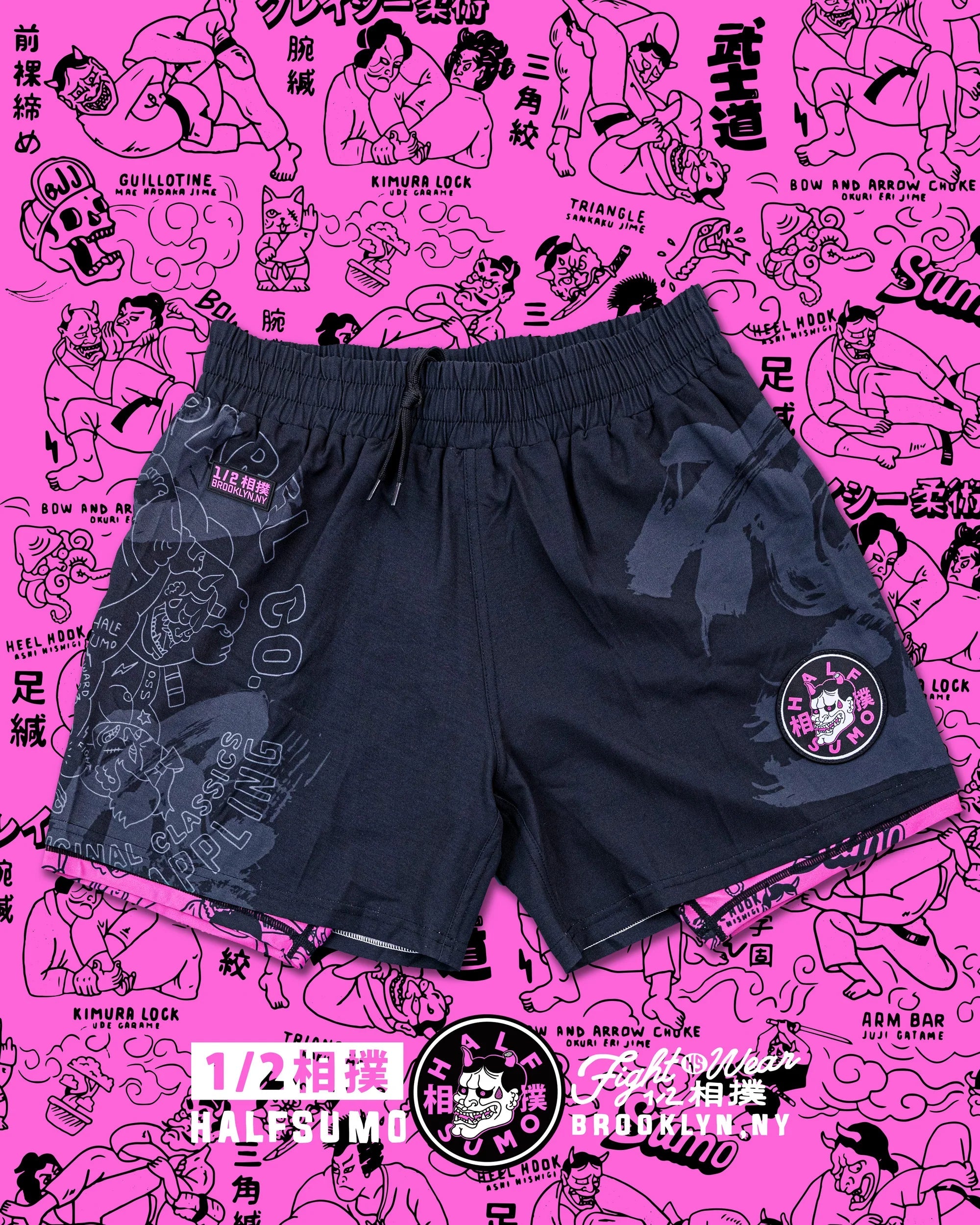 HalfSumo - Pantaloncini Dual Sankaku Half Sumo
