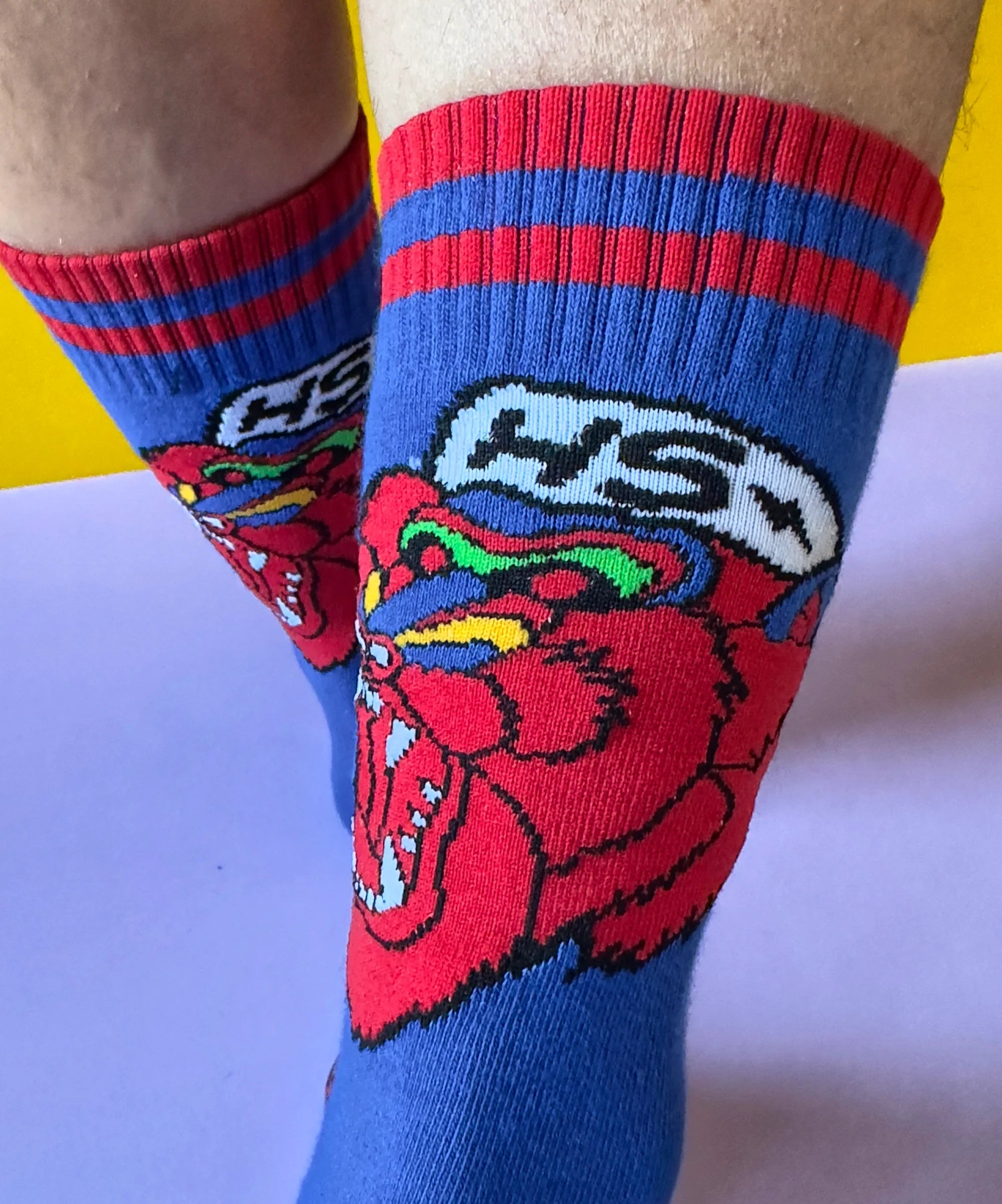 HalfSumo - Yokai Premium Socks Collection #5 - Blu TopKimono