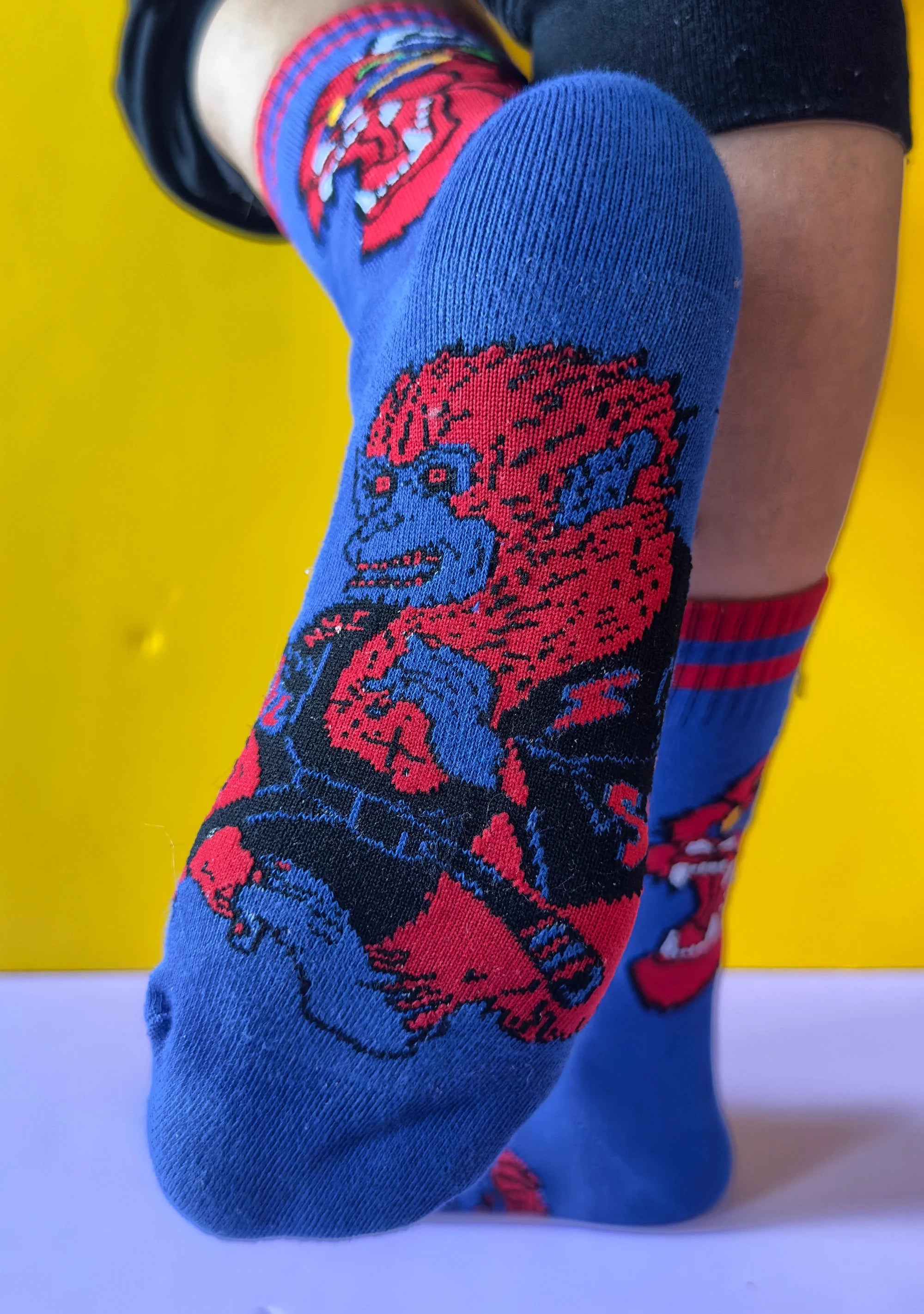 HalfSumo - Yokai Premium Socks Collection #5 - Blu TopKimono