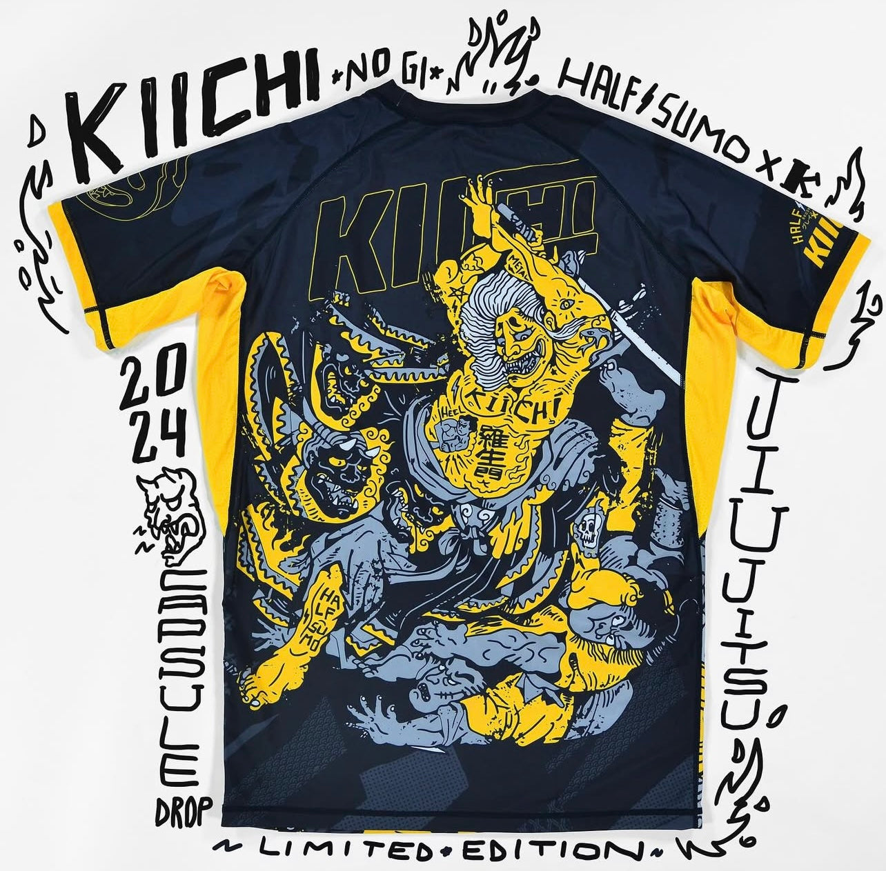 Half Sumo - Rashguard Kiichi Ibaraki TopKimono