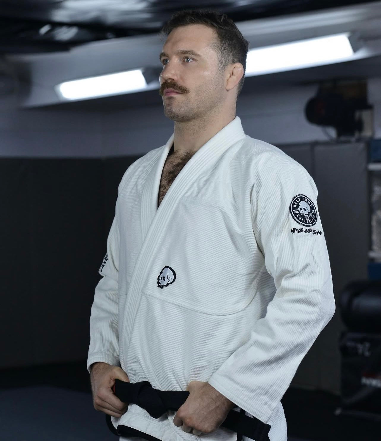 HalfSumo - Nozarashi Dogi White Man TopKimono