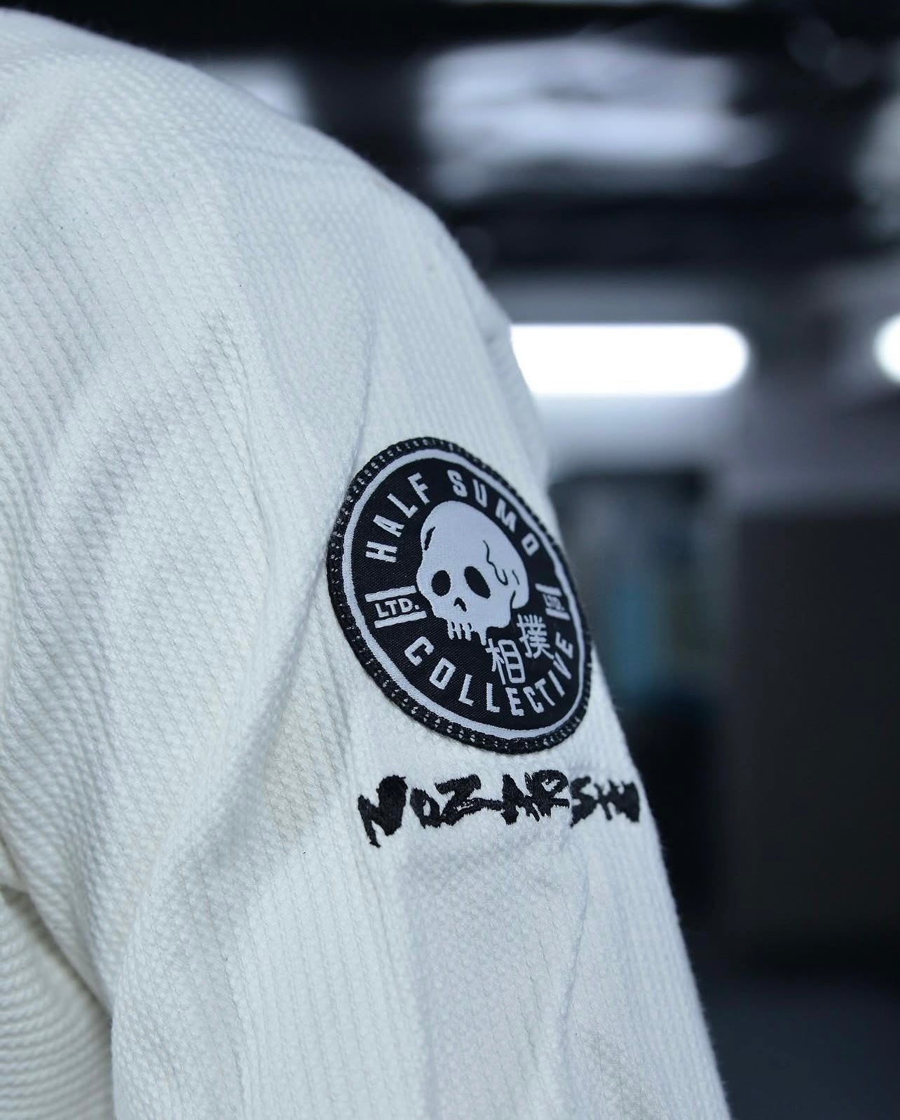 HalfSumo - Nozarashi Dogi White Man TopKimono