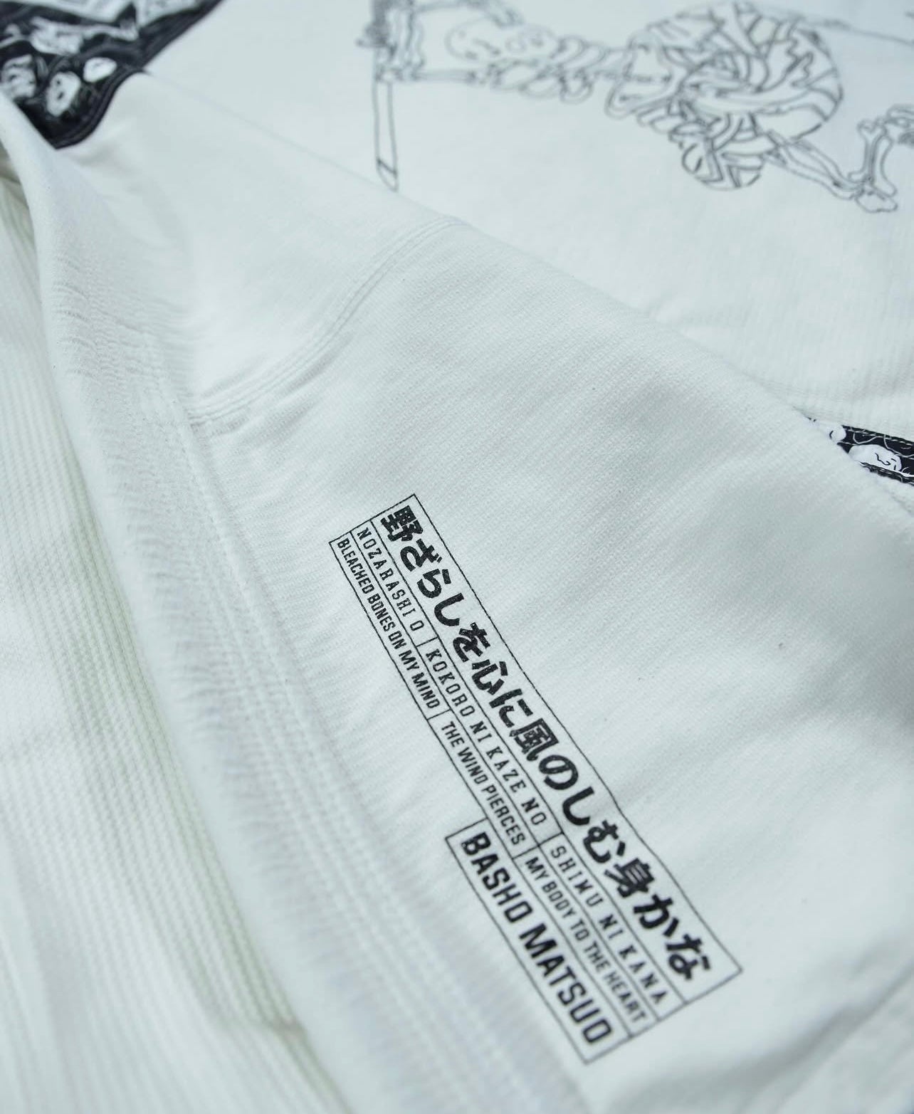 HalfSumo - Nozarashi Dogi White Man TopKimono