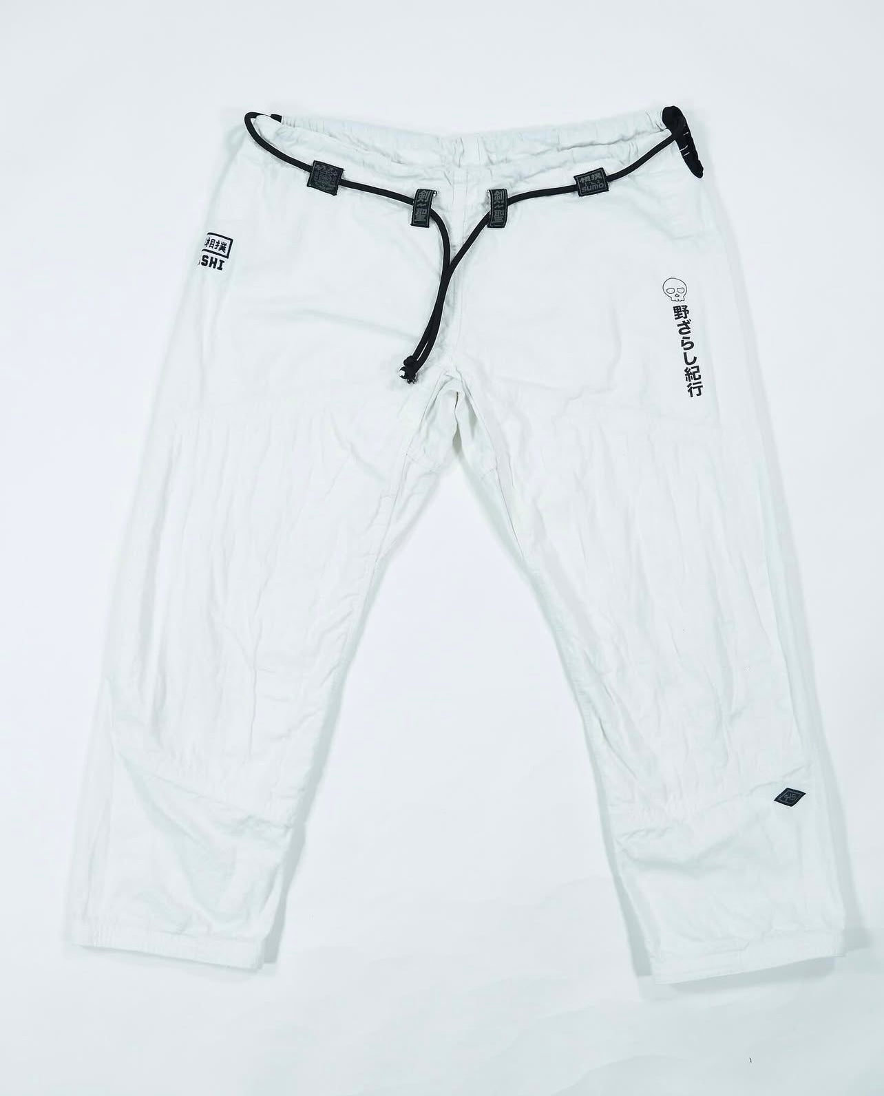 HalfSumo - Nozarashi Dogi White Man TopKimono