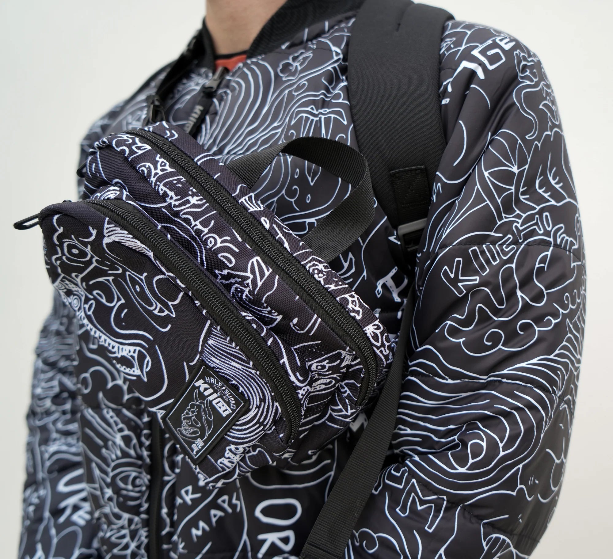 HalfSumo - Marsupio Kiichi Omote TopKimono