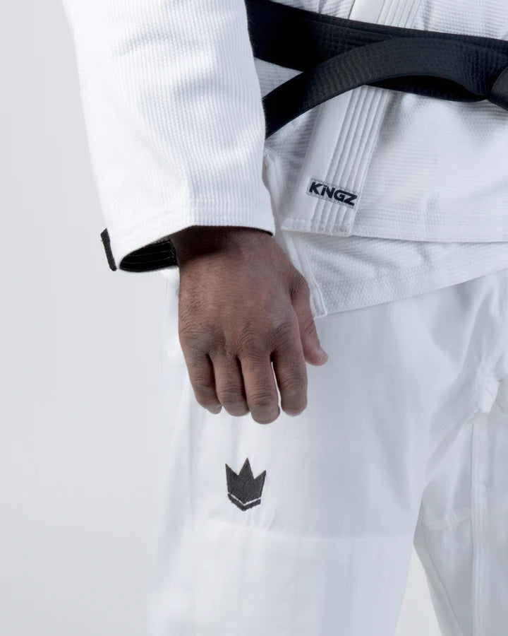 KINGZ - Kore V2 Jiu Jitsu Gi - White KINGZ