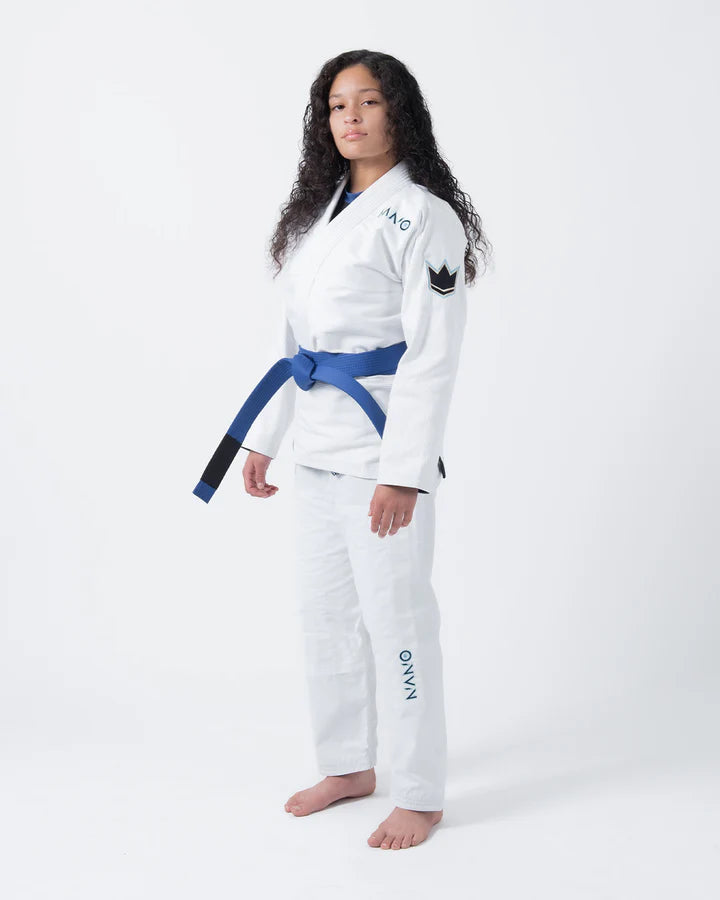 KINGZ - Nano 3.0 Women's Jiu Jitsu Gi - Bianco KINGZ
