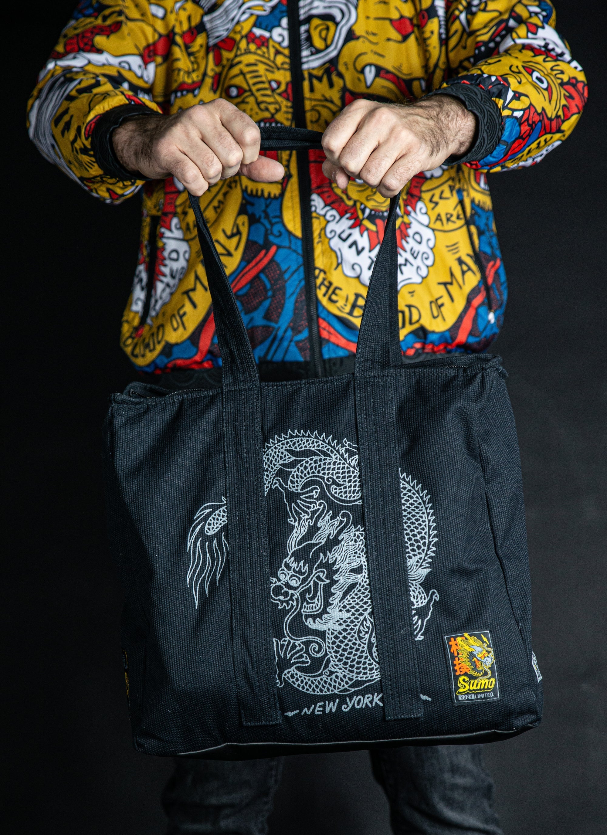 HalfSumo - Ryu Pearl Weave Backpack Grigio (Copia) Half Sumo