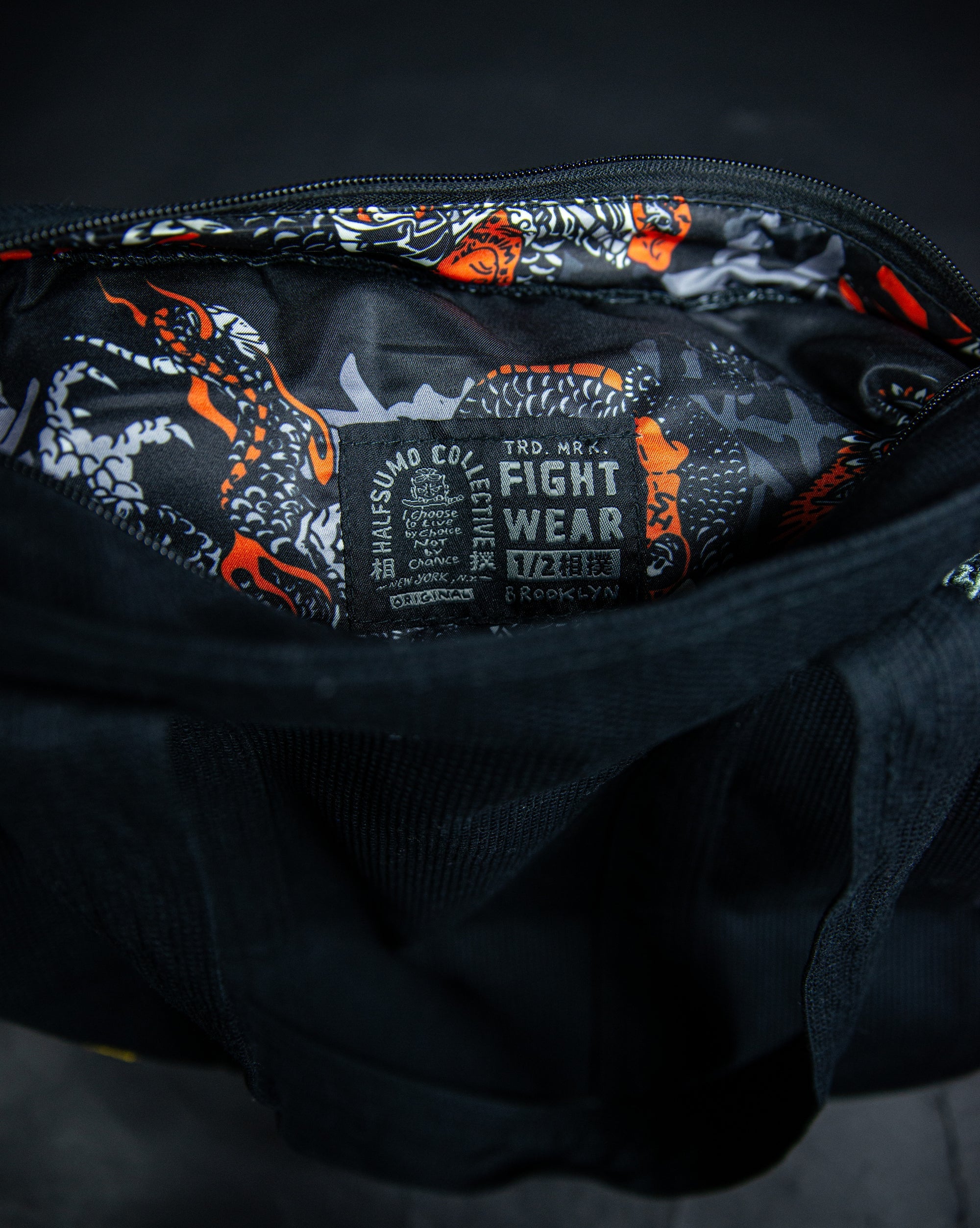 HalfSumo - Ryu Pearl Weave Backpack Grigio (Copia) Half Sumo