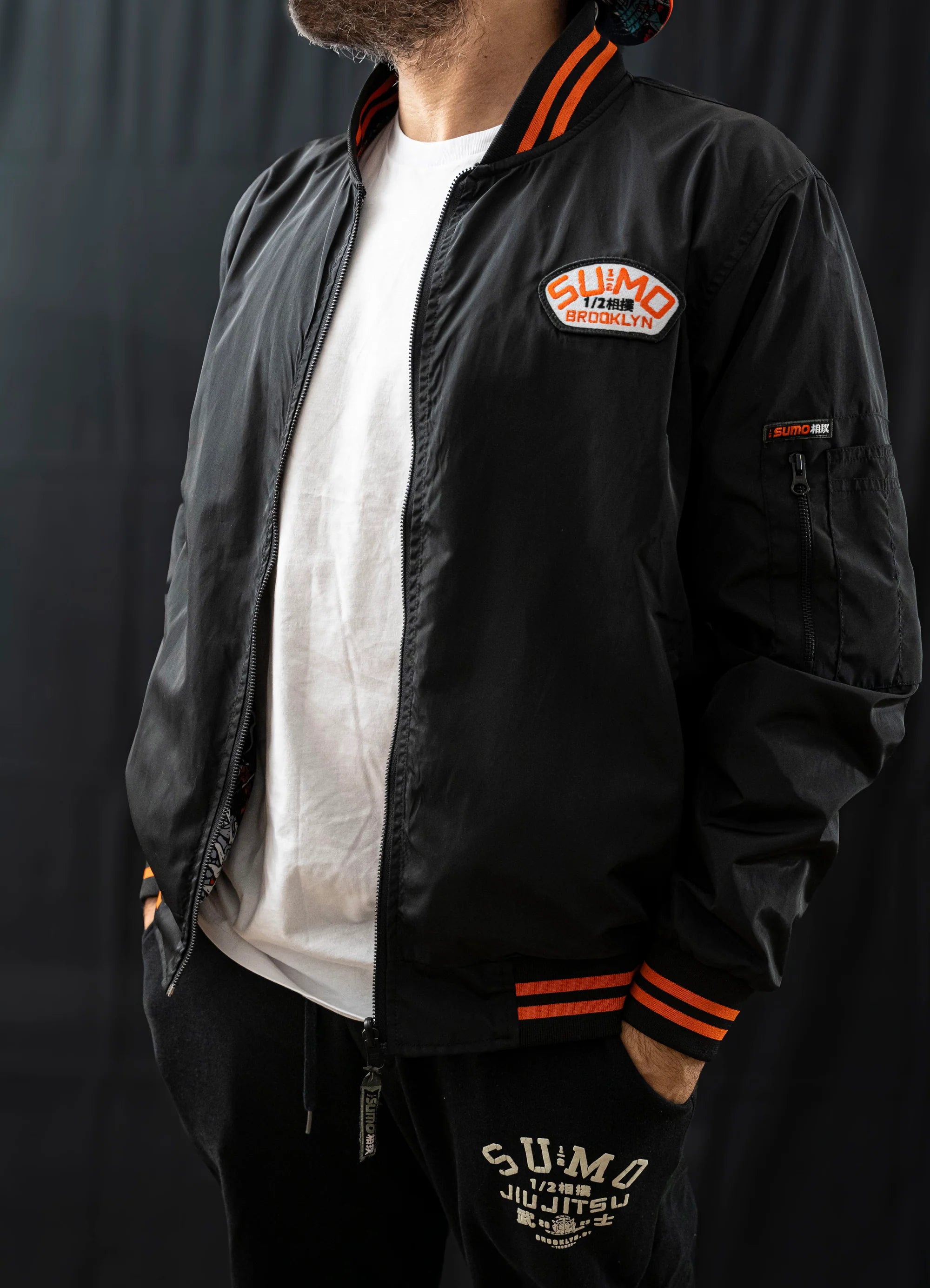 HalfSumo - Giacca da aviatore Ryu TopKimono
