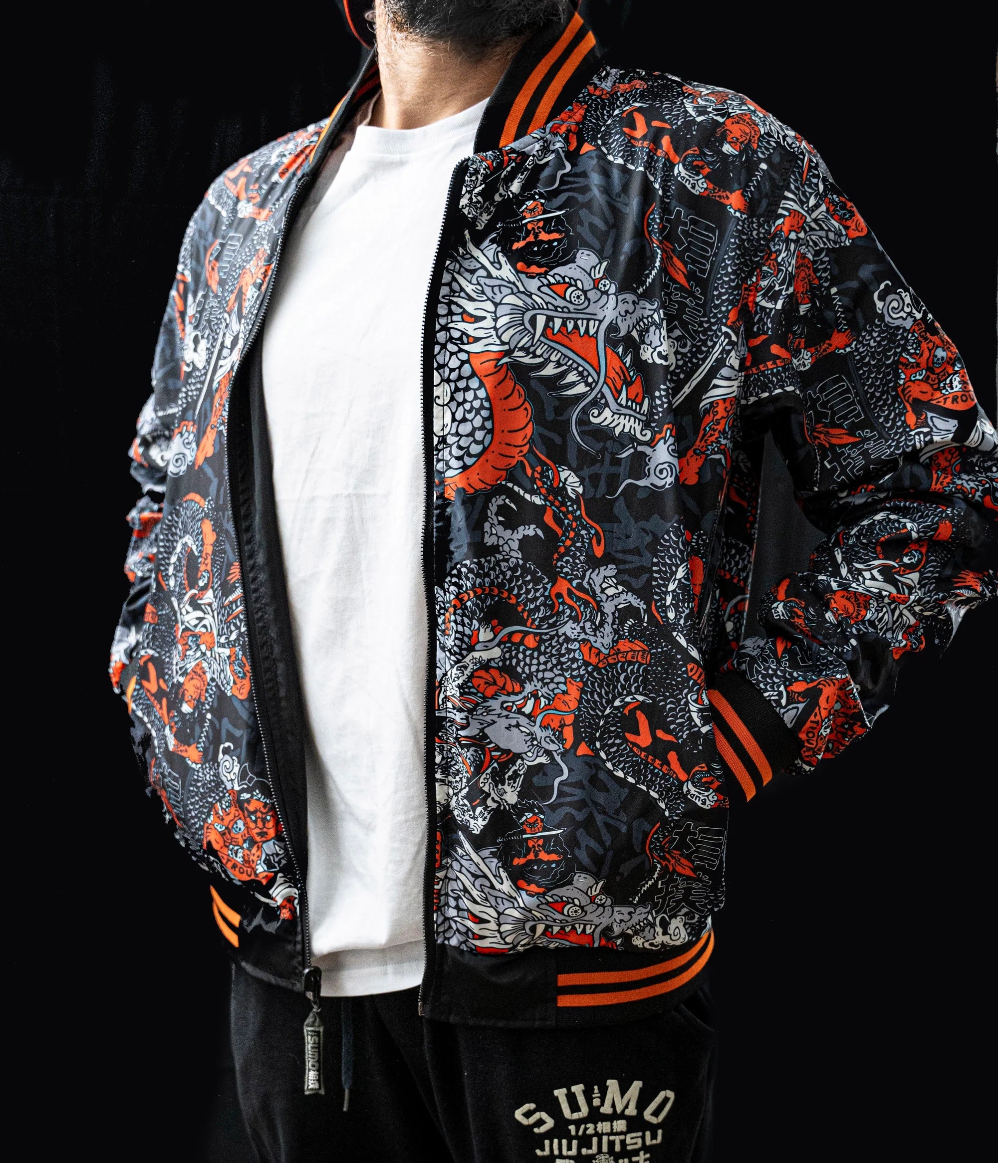 HalfSumo - Giacca da aviatore Ryu TopKimono