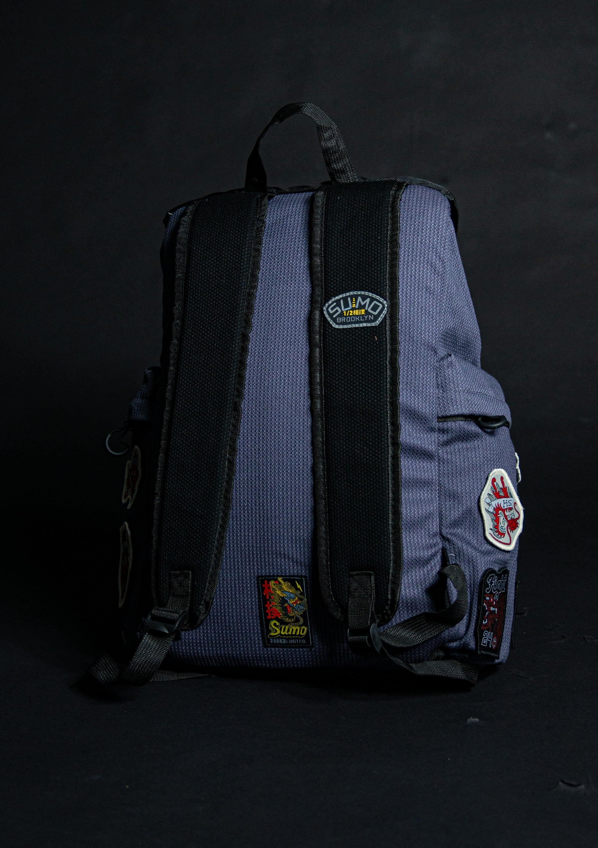 HalfSumo - Ryu Pearl Weave Backpack Grigio Half Sumo