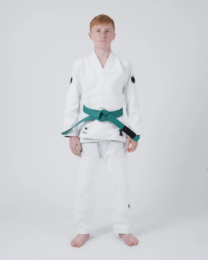 KINGZ - The ONE Kids Jiu Jitsu Gi - Bianco KINGZ