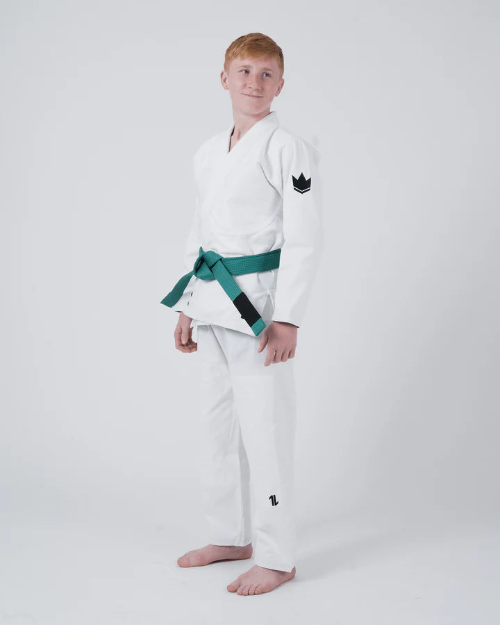 KINGZ - The ONE Kids Jiu Jitsu Gi - Bianco KINGZ