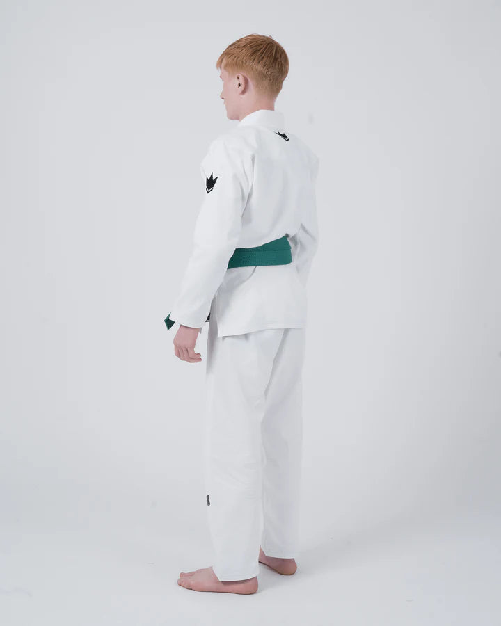 KINGZ - The ONE Kids Jiu Jitsu Gi - Bianco KINGZ