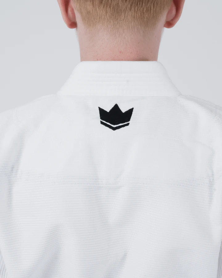 KINGZ - The ONE Kids Jiu Jitsu Gi - Bianco KINGZ