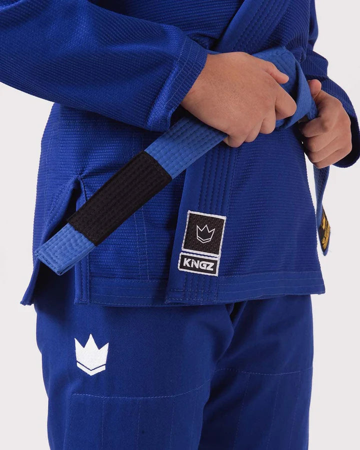 KINGZ - The ONE Kids Jiu Jitsu Gi - Blu KINGZ