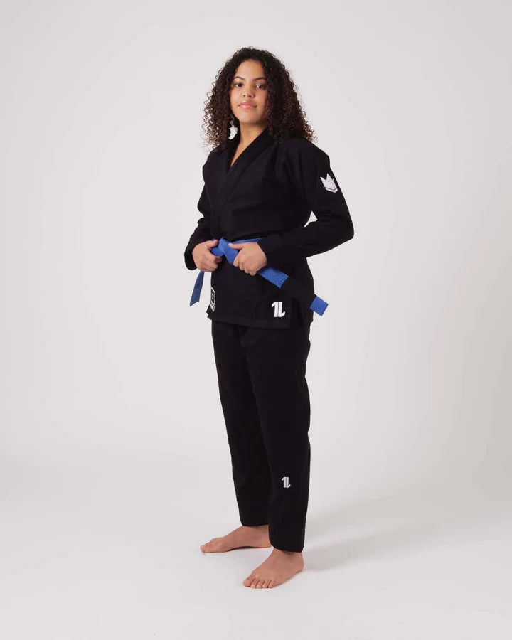 KINGZ - The ONE Kids Jiu Jitsu Gi - Nero TopKimono