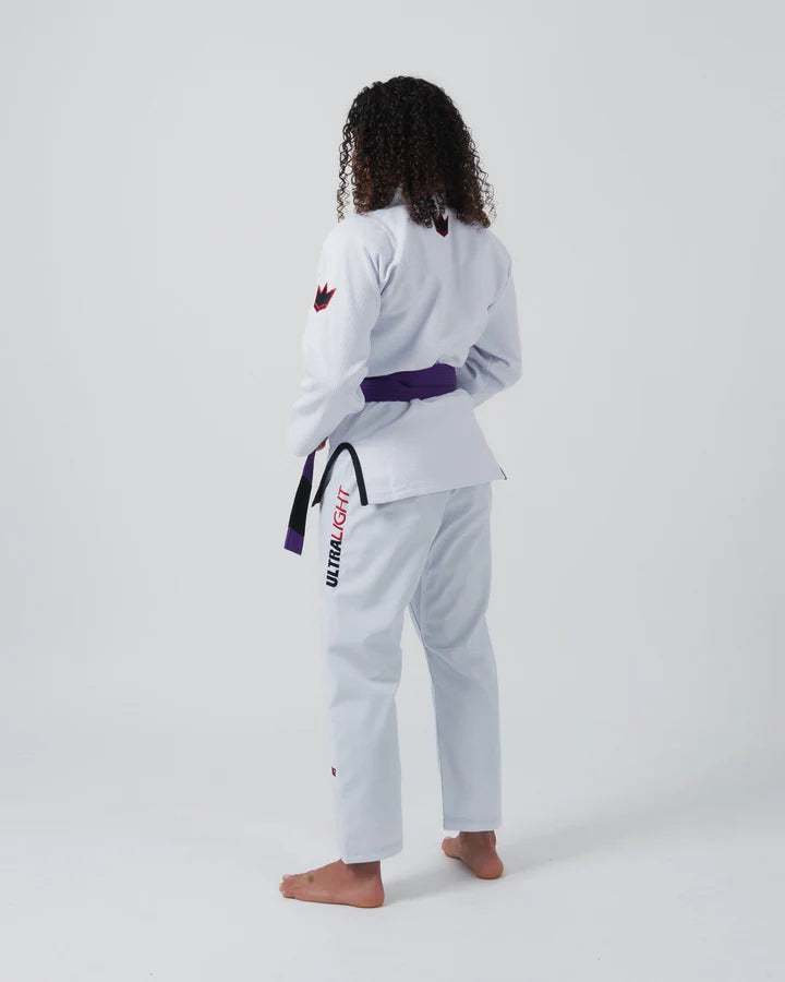 KINGZ - Ultraleggero 2.0 Jiu Jitsu Gi Donna - Bianco KINGZ