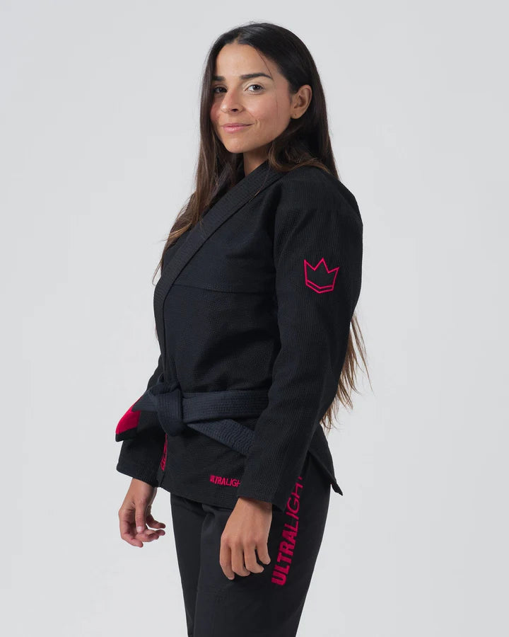 KINGZ - Ultraleggero 2.0 Jiu Jitsu Gi Donna - Nero KINGZ