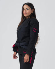 KINGZ - Ultraleggero 2.0 Jiu Jitsu Gi Donna - Nero KINGZ